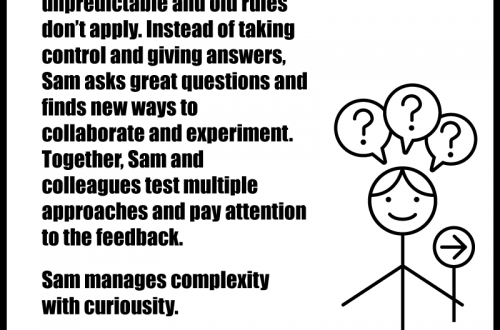 Sam knows when leading in complexity...